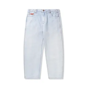 Baggy Denim Jeans, Light Blue  